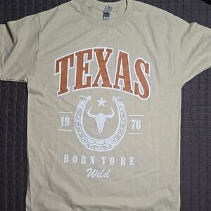 Texas Graphic Beige T-Shirt